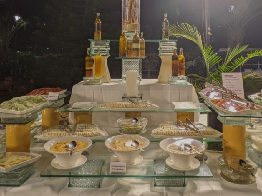 Lavish Catering Display